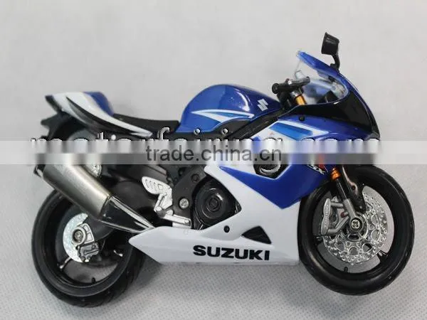 Plastic blue model motorcycle/home decoration gifts and crafts