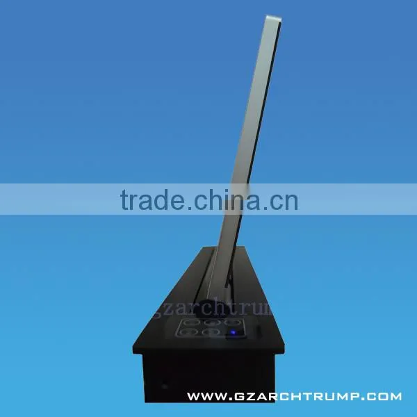 Motorized Monitor Lift System for Conference Table