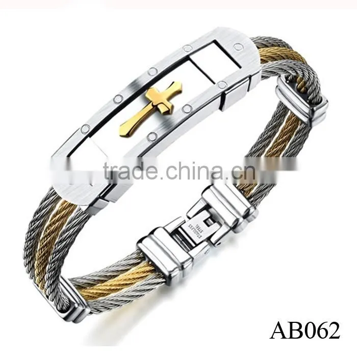 Wholesale Men's Fashion Solid 316l Stainless Steel Bracelet On Alibaba Wholesaler