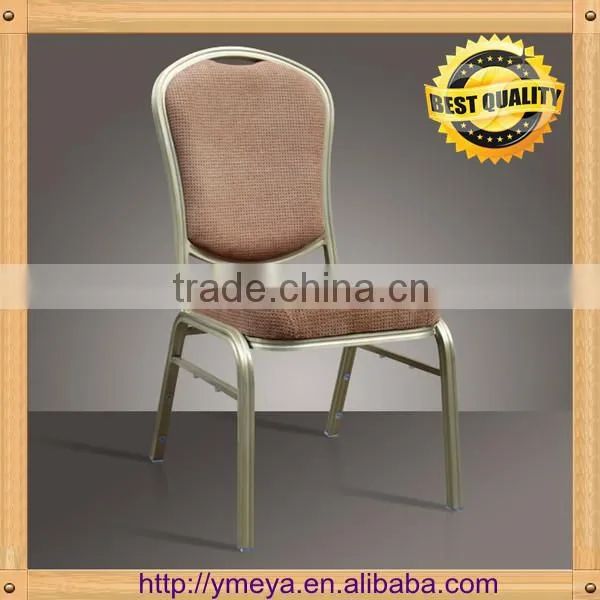 Elegant aluminum stacking hotel banquet chair YL1134