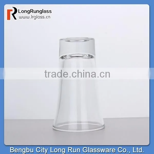 LongRun home use tableware mini transparent wide mouth shot glass