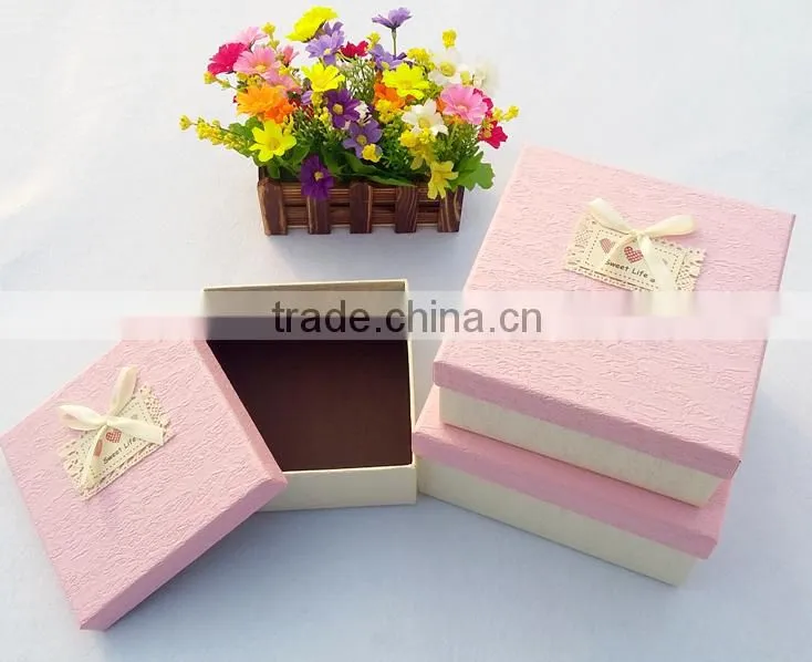 small colourful Paper Gift Boxes jewerly box