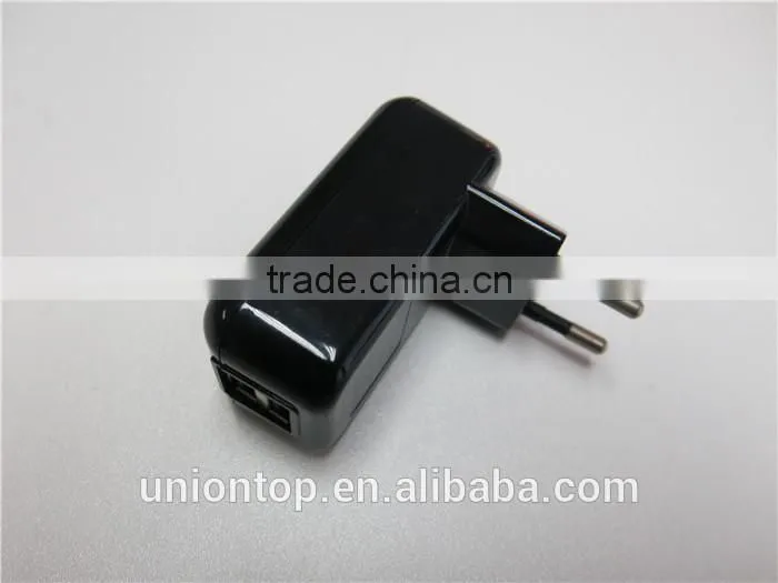 USB phone charger universal travel adapter 5V 2A Dual USB power adapter