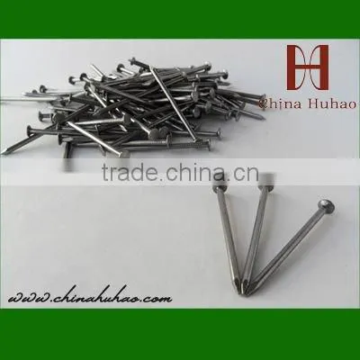 Umbrella head roofing nail Q195 Q235 smooth shank with cheap price high quality