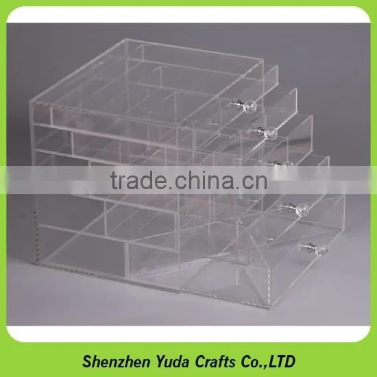 Hotel Supplies Acrylic Table Drawers For Hotel Decoration Small Acrylic Drawers