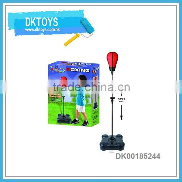 Children Indoor Play PU Material Sport Toy Boxing Set With Pedal