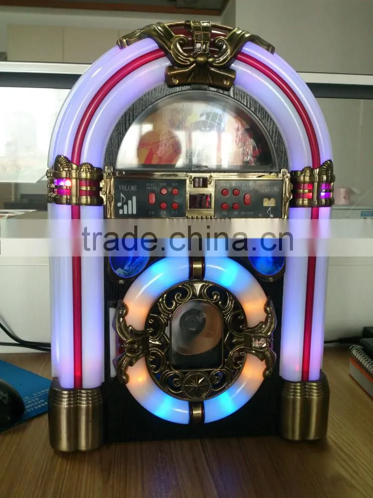 retro radio Jukebox with cd fm am / mp3 / bluetooth speaker