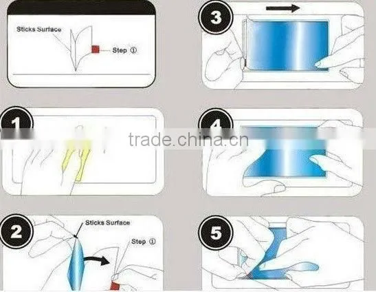 Wholesale PET High Clear / Anti-scratch Screen Protector for Xiaomi Tablet