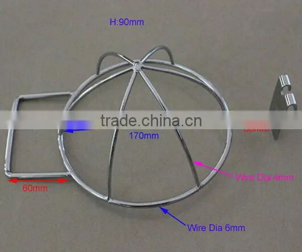 Nice Design Durable Metal cap hat rack for slatwall / gridwall