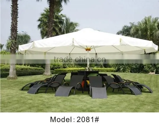 Outdoor Swimming pool aluminum umbrella