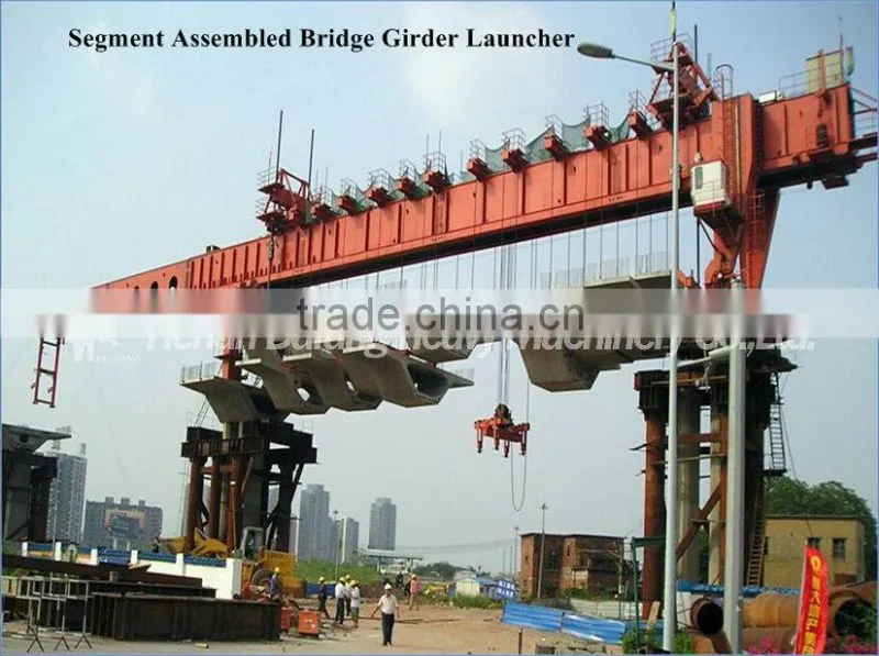Gantry Launching Crane for High Speed Railway 100t Gantry Crane Construction