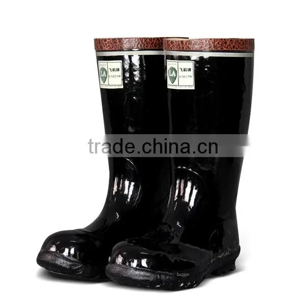 Safety Rubber Rain Boots with Steel Toe
