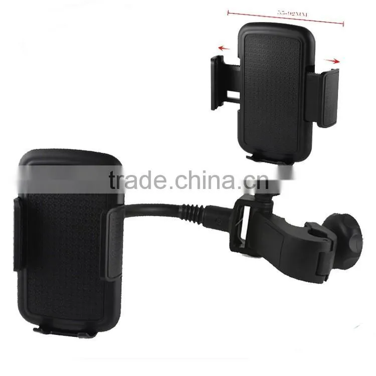 Lazy man long arm mobile phone PDA GPS 3.5-6inch car mount phone holder
