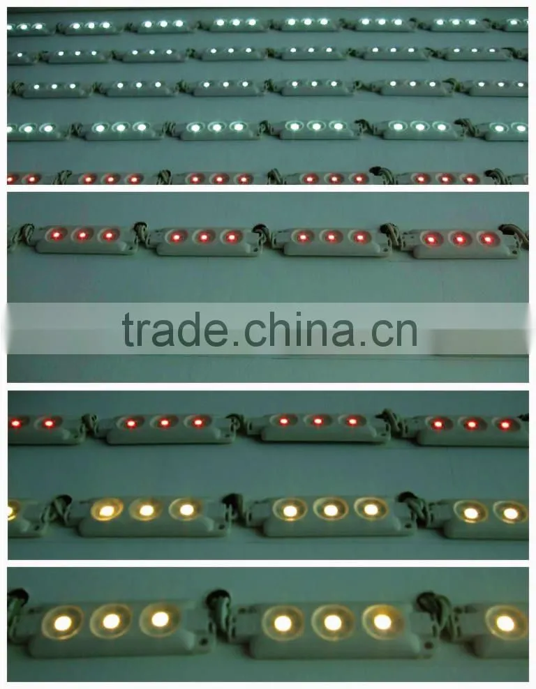 Waterproof LED module with 2 pcs light smd3528 size26*7*4 low price