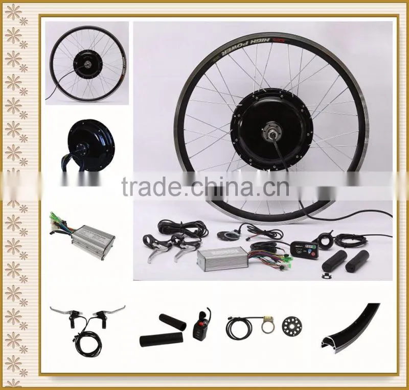 48v 1000w electric bicycle ebike conversion dc hub motor kit