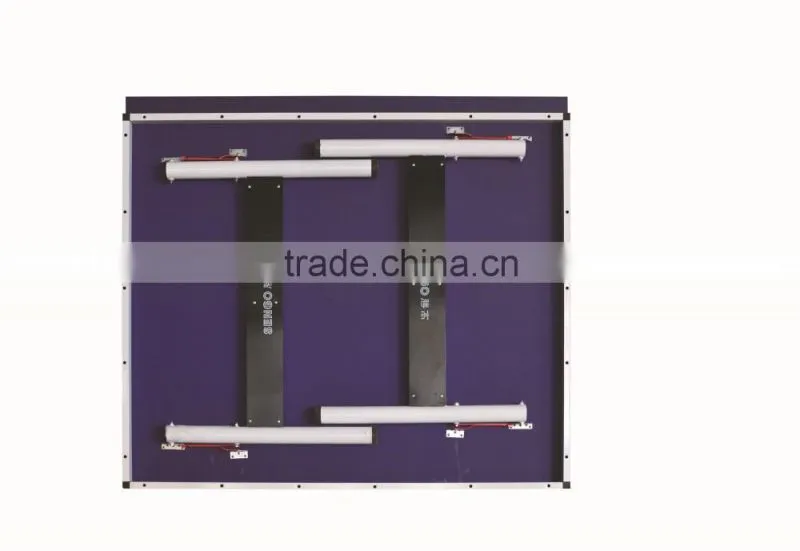 2016 New design blue color folded portable pong table