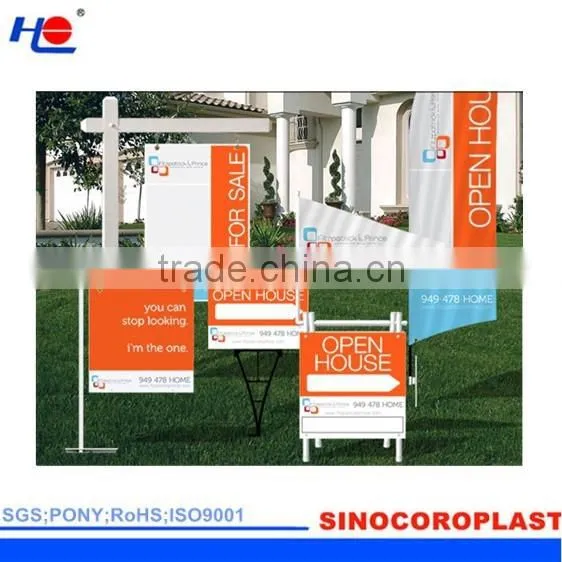 PP Coroflute Sign Sheet Law Sign Advertising Sheet