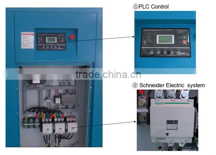 atlas screw type air compressor