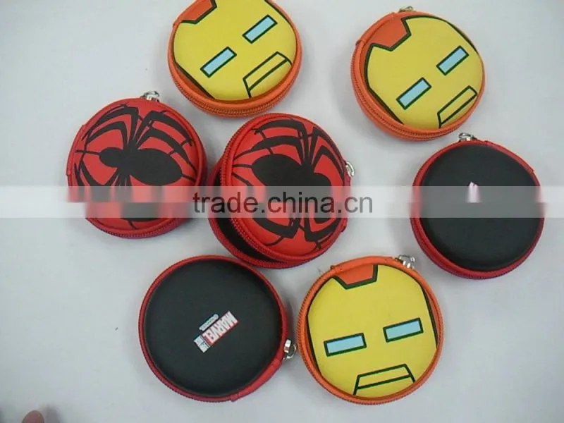 GC--Colorfully color Supply rubber logo nice eva headphone cute case