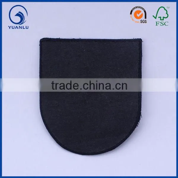cheap custom sew on embroidery clothing badge
