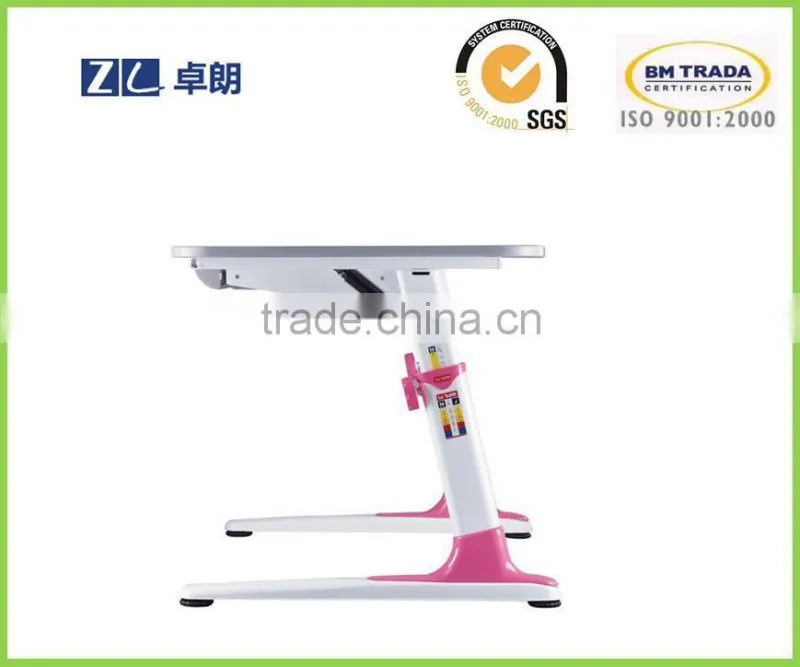 Adjustable student furniture/cute kids desk and table
