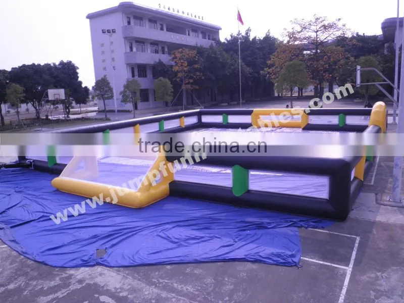 Inflatable Football Playground for commercial hire with good quality
