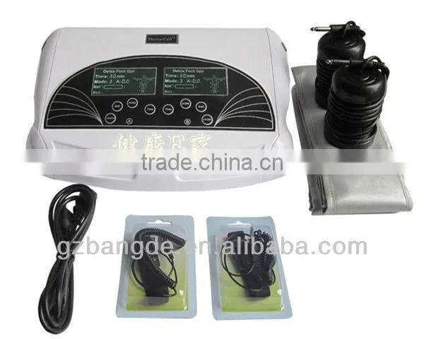 Dual ion foot detox spa machine with far infrared belt beauty machine BD-A011