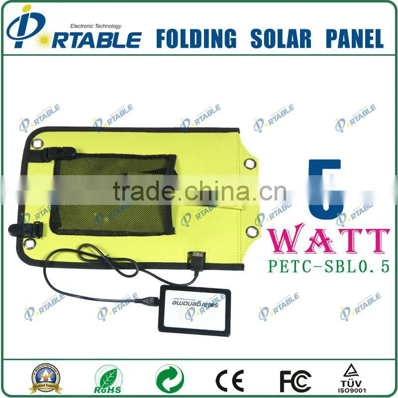 5W Multifiuncational Solar mobile Charger With Good Quality