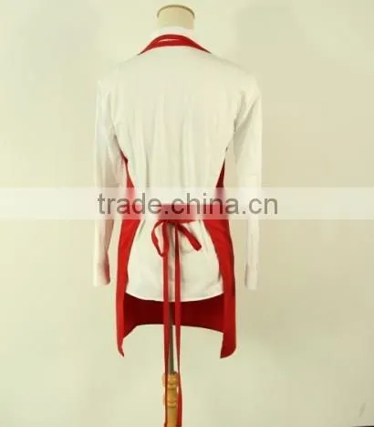 High Quality Kitchen Bib Promotional Apron With Embroidery LOGO Apron,Ladies Kitchen Apron