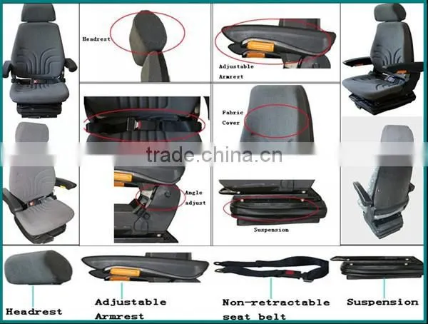 New Universal grey cloth grammer seat(YS18)