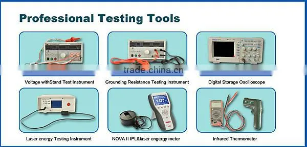 Touch screen radio frequency system cavitation cellulite system
