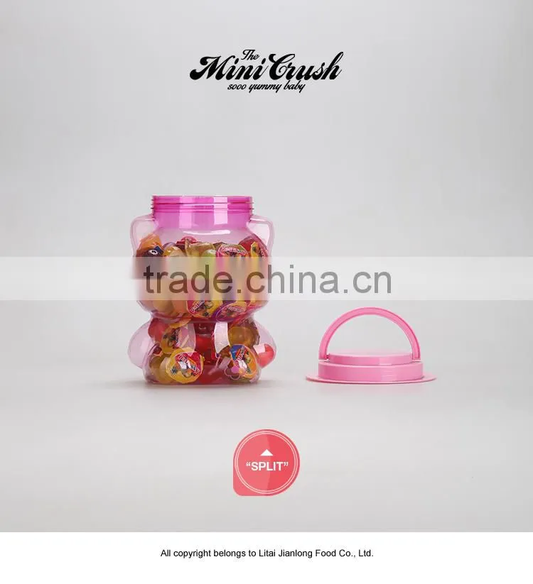 Gummy worms candy gummy vitamin fish shaped gelatin jelly