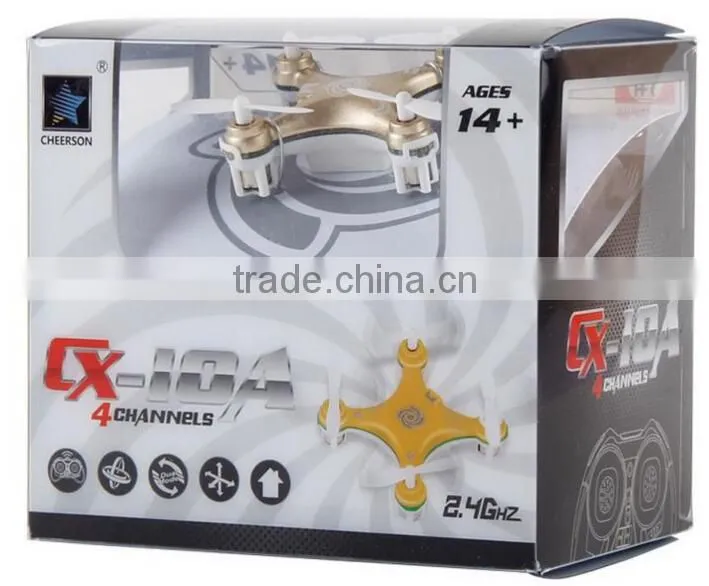 Hot offer cheerson cx-10 cx10 mini 2.4g 4ch 6 axis quadcopter