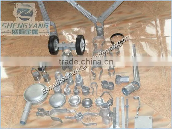 pvc coated green highway chain link fence / plastic chain link fence