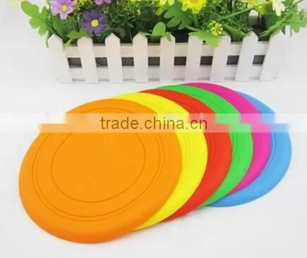 2017 silicone rubber Flying Disc dog frisbee
