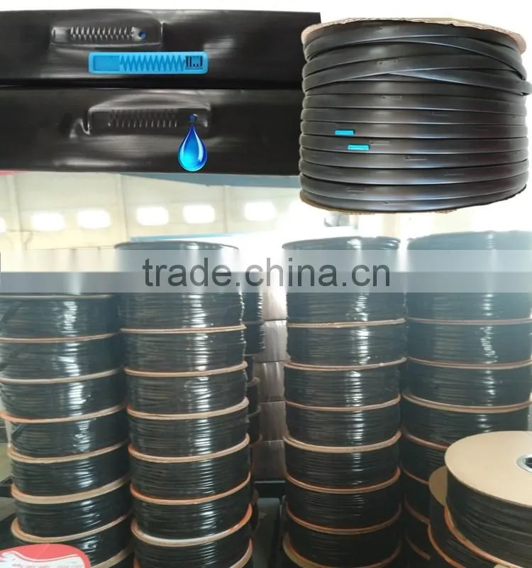 farmland plastic flat emitter drip irrigation pipe price