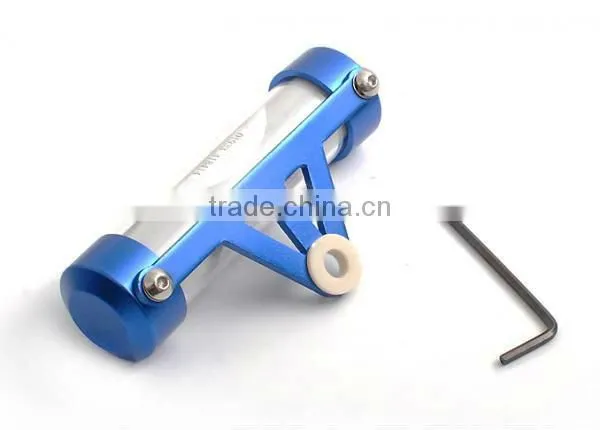 Tax Paper Holder Blue Disc Tube for Motorcycle/Bike/Motorbike/Scooter/Quad/Moped