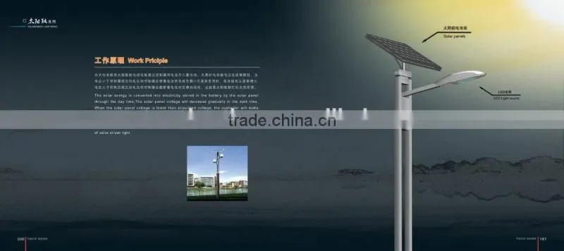 solar panels 250 watt of led solar lamp for garden lighting
