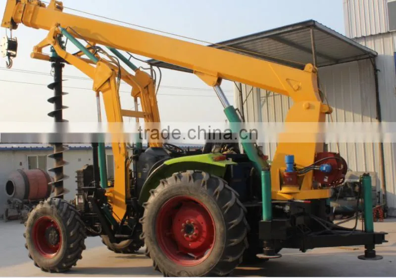 Small machine Bored Pile Equipment according to customer's dig a hole diameter size