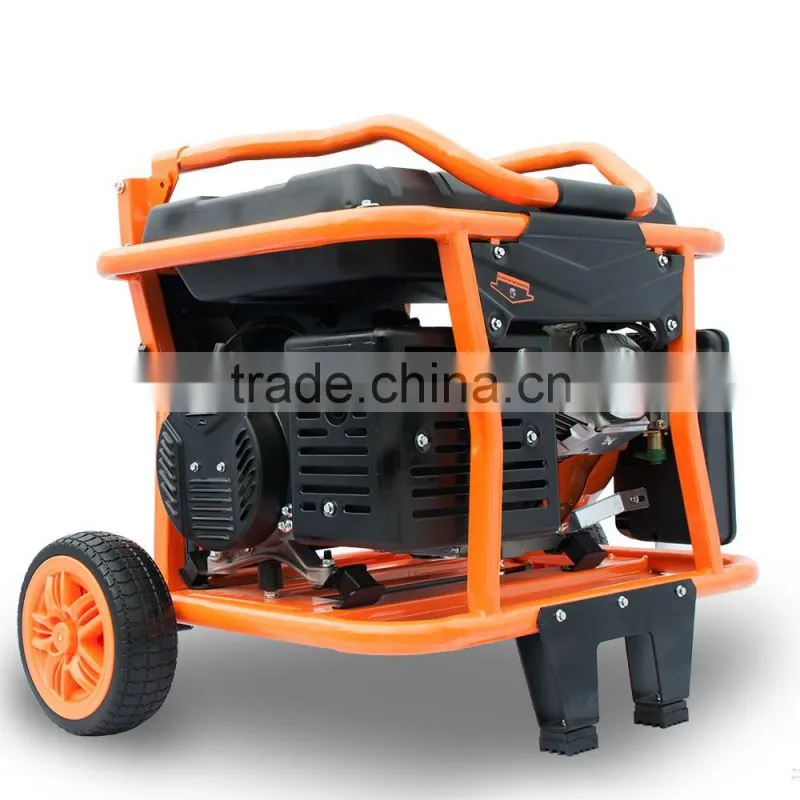 BSGE6500 the third generation transfomers Portable Electric 220v 50HZ Recoil Hand Gasoline Generators Made in Chongqing China