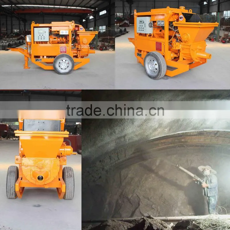 GPS7/8-15E convey spray and grout small concrete hydraulic mortar pump