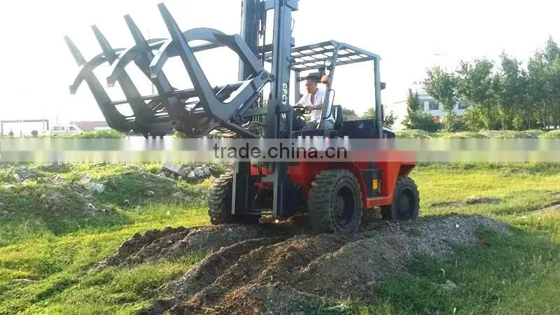 New small 4000kg CPCY40 diesel forklift/off road forklift