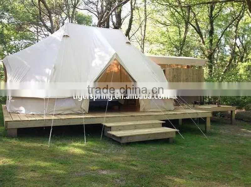 Large Canvas Camping Tent for Sale Glamping Tent for 5 person