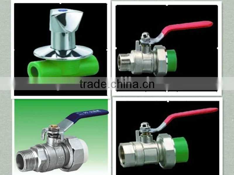 Professional Supply PPR Brass Ball Valve with high quality and competitive price