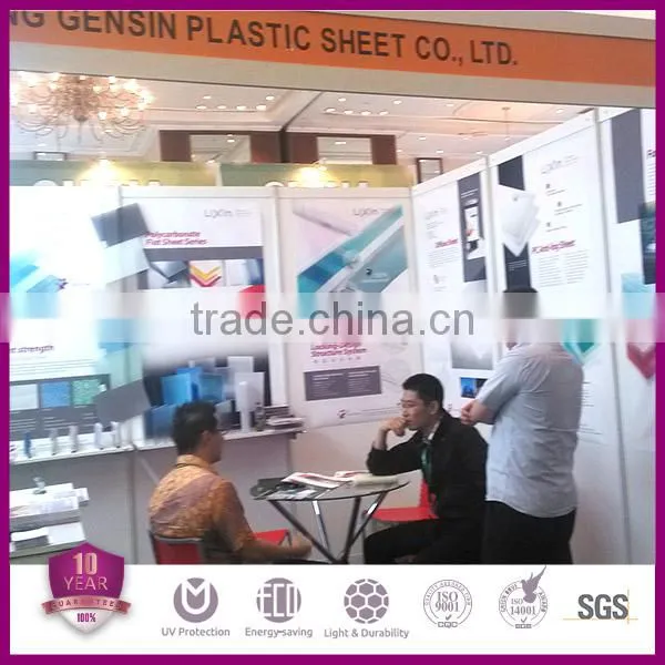 4*8' clear polycarbonate embossed sheet