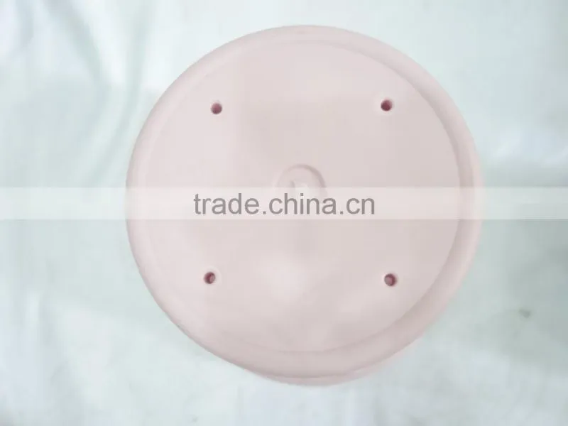 2015 new virgin pp garden small hot sale PP coloured round plastic nursery pots on sale