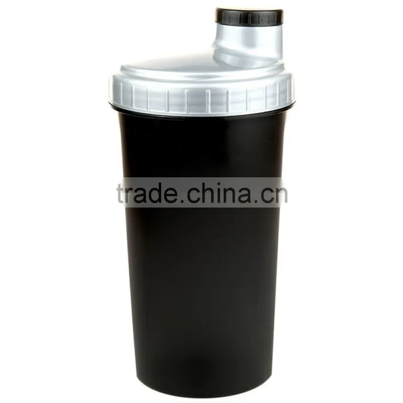 whole custom 700ml 24ounce amazon hot sale protein/whey/aminio acid BPA free shaker bottle mixer with top closer