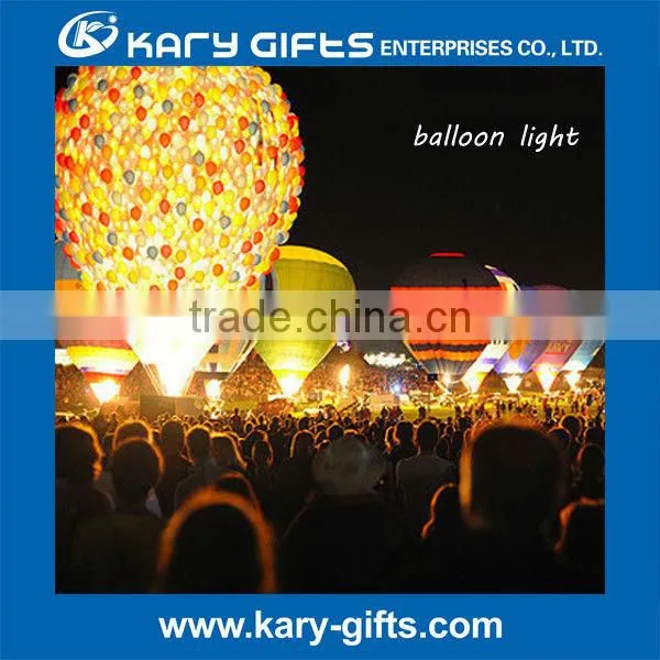 multicolor change flashing party light white led balloon light
