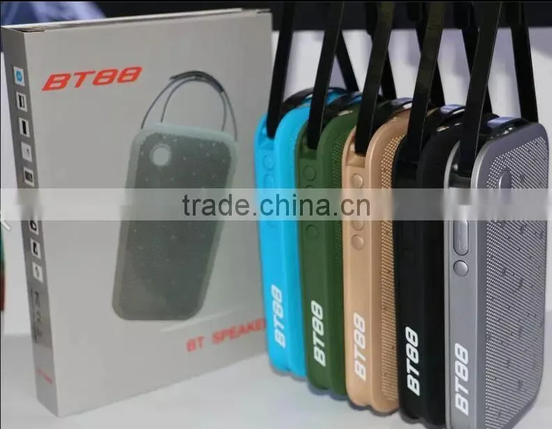 New Arrival Blutooth Speaker Support U Disk With SD Card Slot Mini Portable Bluetooth Speaker