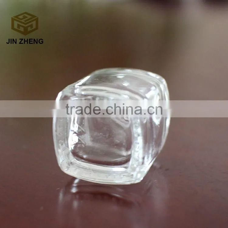 Empty nail polish glass bottle 8ml with with brush cap